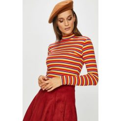 Tally Weijl - Bluzka. Szare bluzki damskie TALLY WEIJL, z dzianiny, z golfem. Za 69.90 zł.