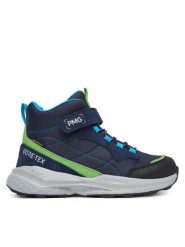 Primigi Śniegowce GORE-TEX 2430022 D Granatowy. Niebieskie buty zimowe chłopięce Primigi, bez wzorów, z gore-texu, bez zapięcia. Za 419.99 zł.