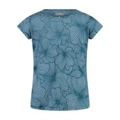 Bawełniana koszulka dziewczęca CMP. Niebieskie t-shirty i topy dla dziewczynek CMP, bez wzorów, z bawełny, bez ramiączek. Za 124.50 zł.