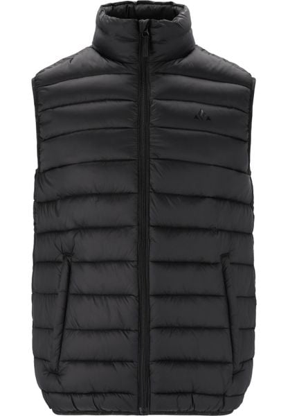 Kurtka puchowa bez rękawów Whistler Arubi. Czarne kurtki męskie Whistler, s, bez wzorów, z materiału, eleganckie, bez kaptura. Za 238.50 zł.