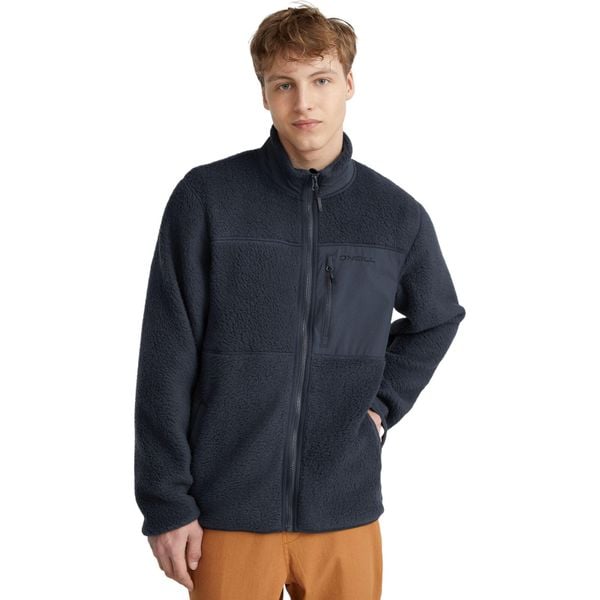 Kurtka męskie O'Neill High Pile Full Zip Fleece. Niebieskie kurtki męskie O'Neill, m, bez wzorów, z poliesteru, bez kaptura. Za 419.00 zł.