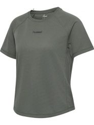 Hummel hmlMOMENTUM W T-shirt S/S z recyklingowanego poliestru 3D – CASTOR GRAY. Szare t-shirty damskie Hummel, s, bez wzorów, z materiału, klasyczne, bez kołnierzyka. Za 164.00 zł.