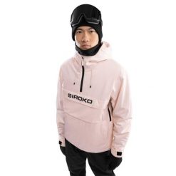Kurtka snowboardowa męska W6 Flims. Czerwone kurtki męskie SIROKO, m, bez wzorów, bez kaptura, narciarskie. Za 380.00 zł.