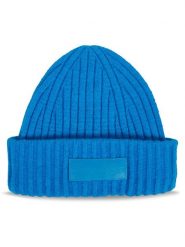 Tommy Hilfiger Czapka Tommy Twist Beanie AW0AW15325 Niebieski. Niebieskie czapki i kapelusze damskie Tommy Hilfiger, na zimę, bez wzorów, z syntetyku. Za 299.99 zł.