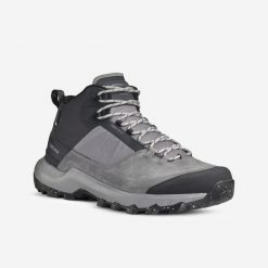 Second Life - Buty turystyczne męskie Quechua MH500 Mid... - Stan Doskonały. Szare trekkingi męskie QUECHUA, trekkingowe. Za 279.99 zł.