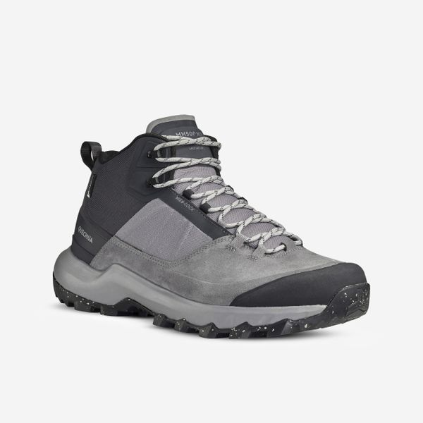 Second Life - Buty turystyczne męskie Quechua MH500 Mid... - Stan Doskonały. Szare trekkingi męskie QUECHUA, trekkingowe. Za 279.99 zł.