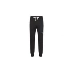 Spodnie treningowe męskie Champion Patchwork Reverse Weave. Czarne spodnie sportowe męskie Champion, m, bez wzorów, z bawełny, na fitness i siłownię. Za 210.05 zł.