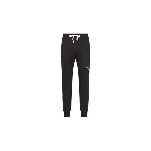 Spodnie treningowe męskie Champion Patchwork Reverse Weave. Czarne spodnie sportowe męskie Champion, m, bez wzorów, z bawełny, na fitness i siłownię. Za 210.05 zł.
