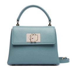 Torebka Furla. Niebieskie torebki do ręki damskie Furla, bez wzorów, klasyczne, bez dodatków. Za 1,779.00 zł.