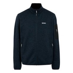 Bluza Polarowa Męska Melanżowy Pełen Suwak Newhill. Niebieskie bluzy sportowe męskie Regatta, m, bez wzorów, z polaru, bez kaptura, trekkingowe. Za 127.99 zł.