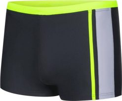 Spodenki pływackie młodzieżowe Aqua Speed Max. Czarna kąpielówki dla chłopców Aqua-Speed, bez wzorów, z dzianiny. Za 45.00 zł.