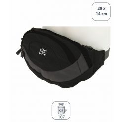 Fanny pack Élémenterre Boomer. Czarne plecaki damskie Elementerre, bez wzorów. Za 126.50 zł.