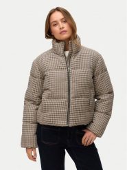 Vero Moda Kurtka zimowa Lyon 10334968 Beżowy Regular Fit. Brązowe kurtki damskie Vero Moda, na zimę, s, bez wzorów, z syntetyku, bez kaptura. Za 319.99 zł.