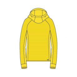Golf damska narciarska CMP 33G0576. Żółte bluzy sportowe damskie CMP, s, bez wzorów, z kapturem, na golfa. Za 310.25 zł.