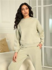 Spodnie dresowe - zielony. Zielone spodnie dresowe damskie Sinsay, l, bez wzorów, z dresówki. Za 25.99 zł.