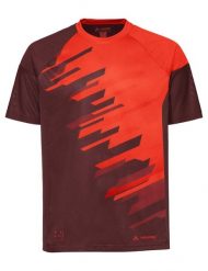 Koszulka rowerowa M Moab T-Shirt VI. Czerwone t-shirty męskie Vaude, m, bez wzorów, bez kołnierzyka. Za 294.45 zł.