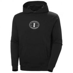 Bluza sportowa męska Helly Hansen Core Graphic Sweat. Czarne bluzy męskie Helly Hansen, m, bez wzorów, z kapturem. Za 544.00 zł.