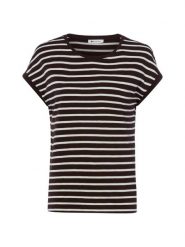 Street One Koszulka Kobiety Bawełna brązowy, 46. Brązowe t-shirty damskie Street One, bez wzorów, z bawełny, street, bez kołnierzyka. Za 119.95 zł.