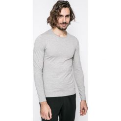 Pepe Jeans - Longsleeve Original Basic. Szare bluzki z długim rękawem męskie Pepe Jeans, z bawełny, z okrągłym kołnierzem. W wyprzedaży za 59.90 zł.