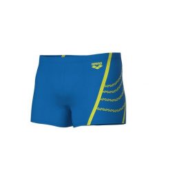 Kąpielówki męskie bokserki spodenki treningowe na basen Arena Losange. Niebieskie kąpielówki męskie Arena, l, bez wzorów, z materiału, długie, na fitness i siłownię. Za 91.98 zł.