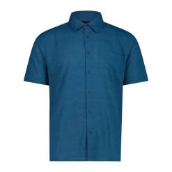 Koszula z elastycznej tkaniny CMP. Brązowe koszule męskie CMP, xl, bez wzorów, z materiału, bez kołnierzyka, bez ramiączek. Za 283.00 zł.