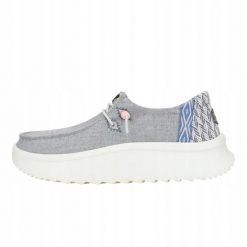 HEYDUDE Damskie Mokasyny Wendy Peak Chambray Woven. Niebieskie mokasyny damskie Hey dude, z materiału. Za 289.00 zł.