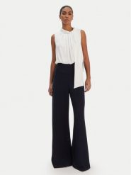 Joseph Ribkoff Kombinezon 261725 Granatowy Regular Fit. Niebieskie sukienki damskie Joseph Ribkoff, bez wzorów, z syntetyku, bez kołnierzyka, bez ramiączek. Za 1,479.00 zł.