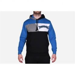 Bluza sportowa męska Mitchell & Ness Minnesota Timberwolves. Niebieskie bluzy męskie Mitchell & Ness, m, bez wzorów, z kapturem. Za 525.00 zł.