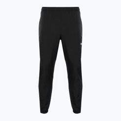 Spodnie męskie Nike Dri-Fit Challenger Woven. Czarne buty sportowe męskie Nike, l, bez wzorów, na fitness i siłownię, dri-fit (nike). Za 312.45 zł.