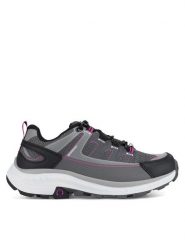 Hunter Trekkingi PEAK RT LOW WP Szary. Szare obuwie sportowe damskie Hunter, trekkingowe. Za 329.99 zł.