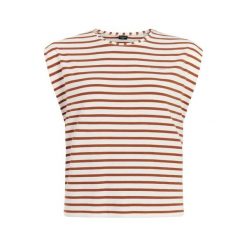 Koszulka damska Protest Fancier. Białe t-shirty damskie Protest, l, bez wzorów, z materiału, eleganckie, bez kołnierzyka. Za 239.50 zł.