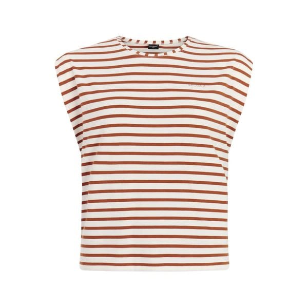 Koszulka damska Protest Fancier. Białe t-shirty damskie Protest, l, bez wzorów, z materiału, eleganckie, bez kołnierzyka. Za 190.50 zł.