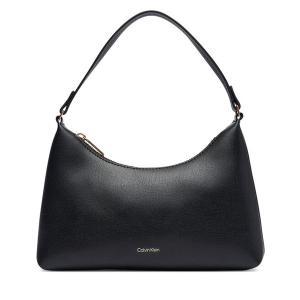 Torebka Calvin Klein. Czarne torebki do ręki damskie Calvin Klein, bez wzorów, klasyczne, bez dodatków. Za 330.99 zł.