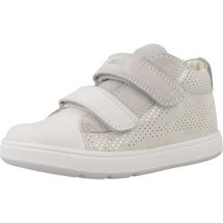 Buty GEOX B BIGLIA GIRL Biały. Białe obuwie sportowe damskie Geox, bez wzorów, z syntetyku, na fitness i siłownię. Za 203.99 zł.