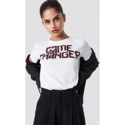 NA-KD T-shirt Game Changer - White. T-shirty damskie marki NA-KD. Za 72.95 zł.