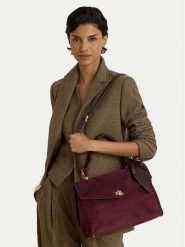 LAUREN RALPH LAUREN Torebka Farrah 431P18402002 Bordowy. Czerwone torebki do ręki damskie Lauren Ralph Lauren, bez wzorów, ze skóry, bez dodatków. Za 2,199.00 zł.