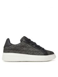 HUGO Sneakersy G00427 M Czarny. Czarne buty sportowe chłopięce Hugo, bez wzorów, z materiału, bez zapięcia. Za 289.99 zł.