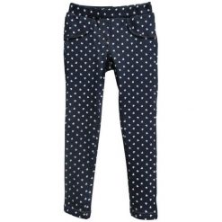 Topo Legginsy Dziewczęce 110 Niebieskie. Niebieskie legginsy dla dziewczynek Topo, z jeansu. Za 59.00 zł.