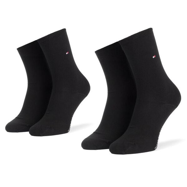 Skarpety długie Tommy Hilfiger. Czarne skarpety męskie Tommy Hilfiger, bez wzorów. Za 49.99 zł.
