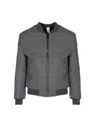 Xagon Man Kurtka "Winter Bomber" | A2505 PBOMBA | Mężczyzna | Szary Melanż. Szare kurtki męskie Xagon, l, bez wzorów, z poliamidu, eleganckie, bez kaptura. W wyprzedaży za 999.00 zł.