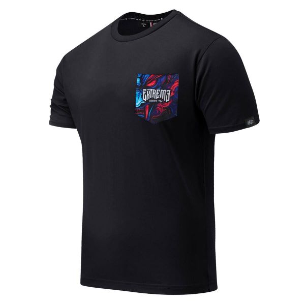 T-shirt Męski z kieszonką EXTREME HOBBY POCKET DEVIL. Czarne t-shirty męskie EXTREME HOBBY, m, bez wzorów, z bawełny, klasyczne, bez kołnierzyka. Za 129.00 zł.