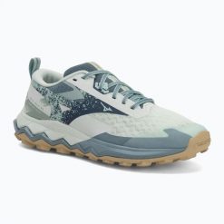 Buty do biegania damskie Mizuno Wave Ibuki 5. Białe obuwie sportowe damskie Mizuno, bez wzorów, z gumy, do biegania, mizuno wave. Za 329.99 zł.