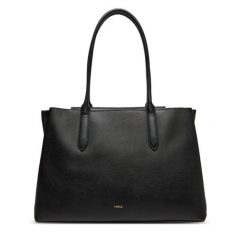 Torebka Furla. Czarne torebki do ręki damskie Furla, bez wzorów, klasyczne, bez dodatków. Za 1,259.00 zł.