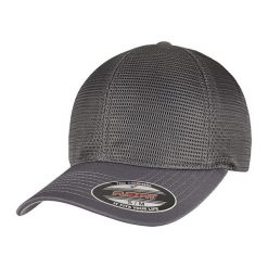Czapka Z Daszkiem 360 Omnimesh. Białe czapki i kapelusze damskie FLEXFIT, bez wzorów. Za 87.99 zł.