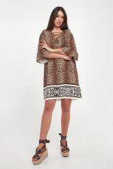 Tunika damska z motywem zwierzęcym LIU JO. Tuniki damskie Liu Jo, xl, bez wzorów, bez kołnierzyka, bez ramiączek. Za 649.00 zł.