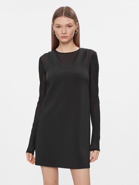 Max Mara Leisure Komplet bluzka i sukienka Chopin 2416631017 Czarny Regular Fit. Czarne bluzki damskie Max Mara Leisure, s, bez wzorów, z syntetyku, bez kołnierzyka, bez ramiączek. Za 1,119.00 zł.