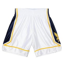 Szorty Marquette University NCAA 2002. Białe szorty męskie Mitchell & Ness, m, bez wzorów. Za 537.00 zł.