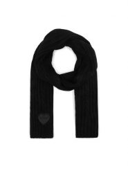 Guess Szalik J6BZ41 Z1524 Czarny. Czarne rękawiczki dziecięce Guess, z aplikacjami. Za 134.99 zł.