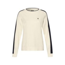 Sweter damski Musto Marine Crew. Białe bluzy sportowe damskie Musto, bez wzorów, marine, bez kołnierzyka, bez ramiączek, bez kaptura. Za 395.50 zł.