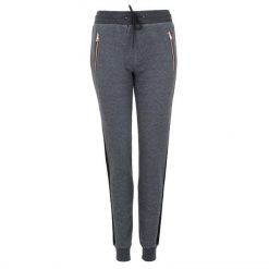 Damskie spodnie dresowe Peak Mountain Anovre. Szare spodnie snowboardowe damskie Peak Mountain, na zimę, bez wzorów, z dresówki, eleganckie, do biegania. W wyprzedaży za 188.80 zł.